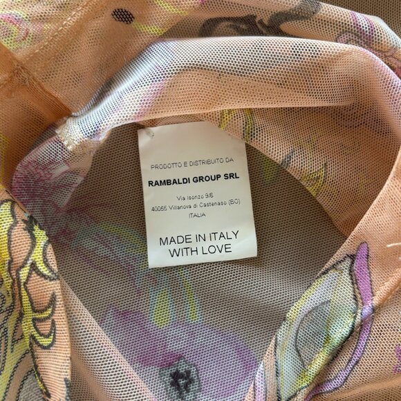 Marco Rambaldi Orange Nylon Long Sleeve - Picture 8 of 9